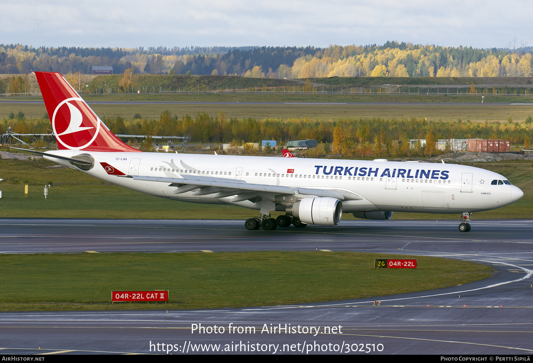 Aircraft Photo of TC-LNA | Airbus A330-223 | Turkish Airlines | AirHistory.net #302510