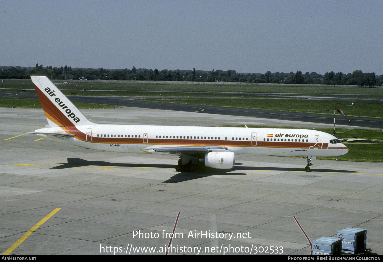 Aircraft Photo of EC-265 | Boeing 757-236 | Air Europa | AirHistory.net #302533