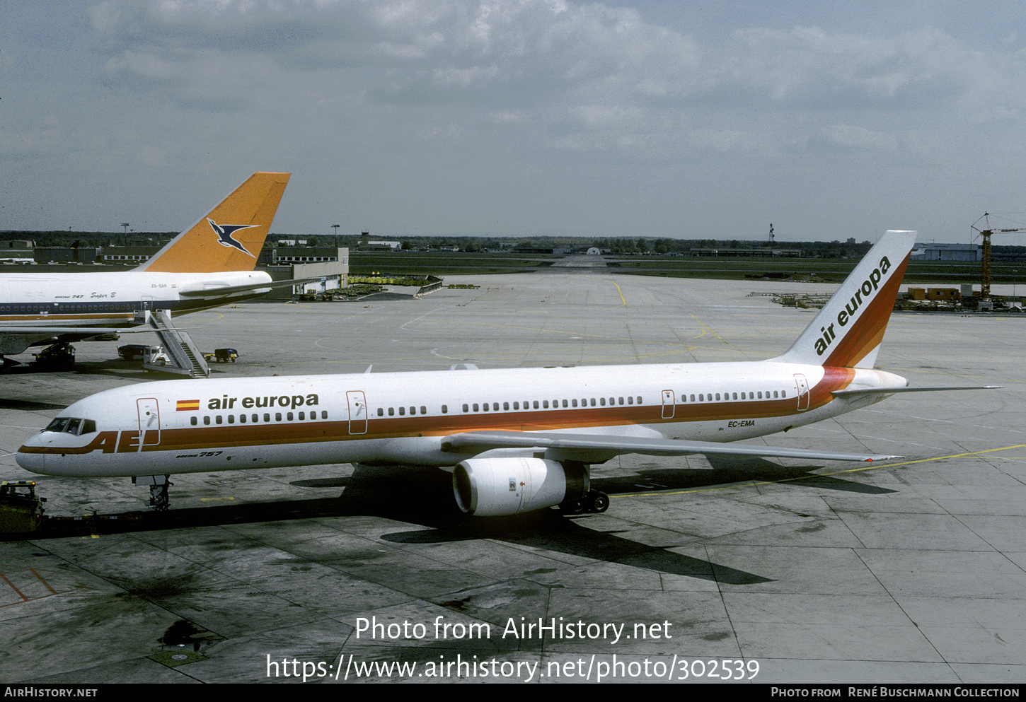 Aircraft Photo of EC-EMA | Boeing 757-236 | Air Europa | AirHistory.net #302539