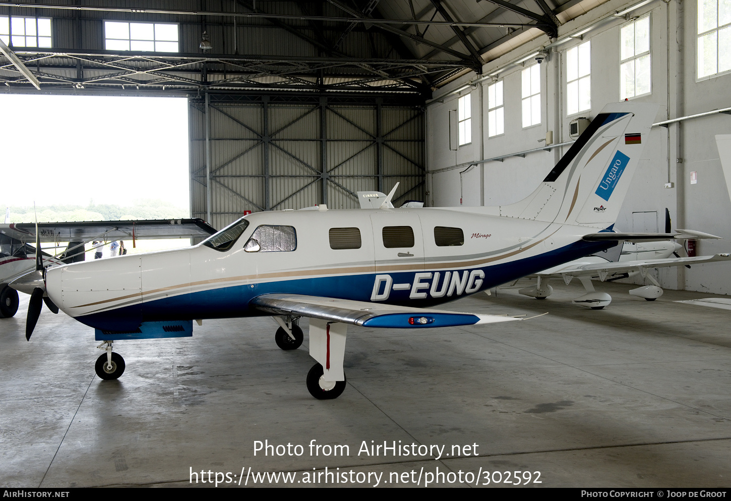 Aircraft Photo of D-EUNG | Piper PA-46-350P Malibu Mirage | Ungaro Insurance Brokers | AirHistory.net #302592