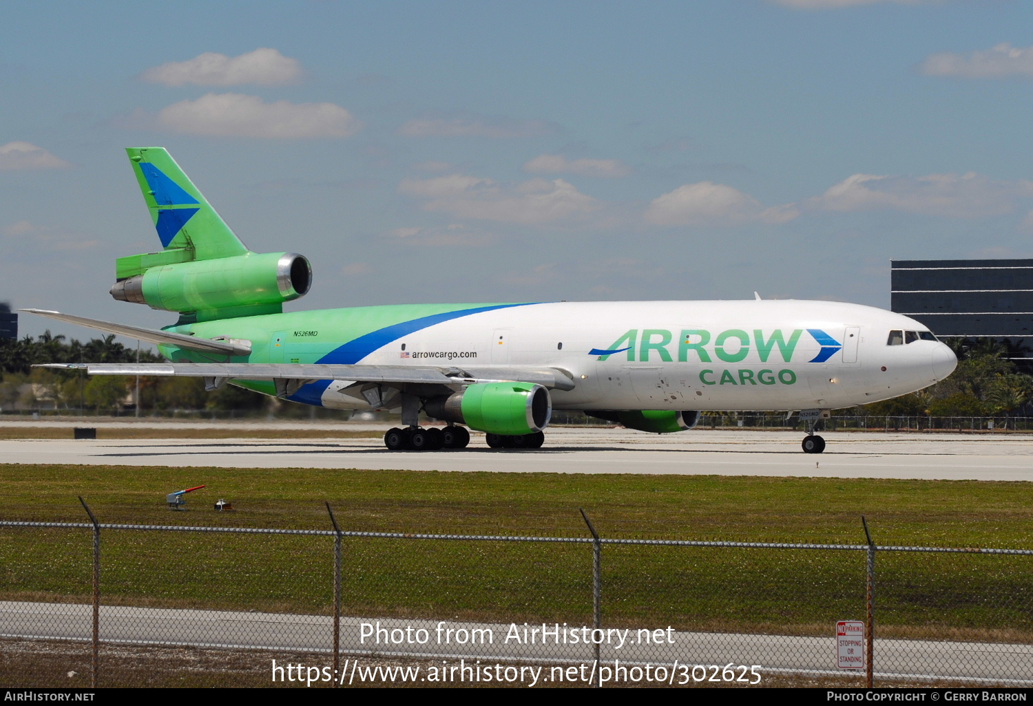 Aircraft Photo of N526MD | McDonnell Douglas DC-10-30(F) | Arrow Cargo | AirHistory.net #302625