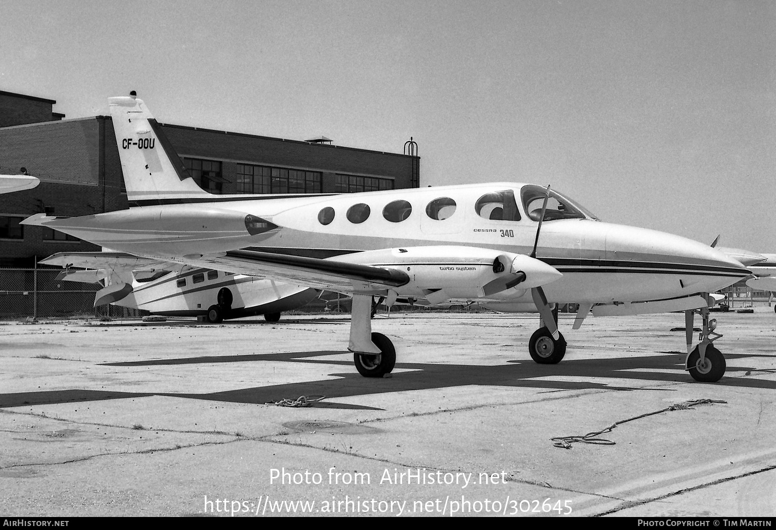 Aircraft Photo of CF-OOU | Cessna 340 | AirHistory.net #302645