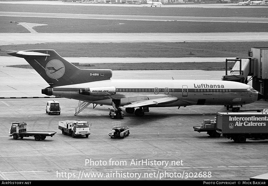 Aircraft Photo of D-ABIA | Boeing 727-30C | Lufthansa | AirHistory.net #302688