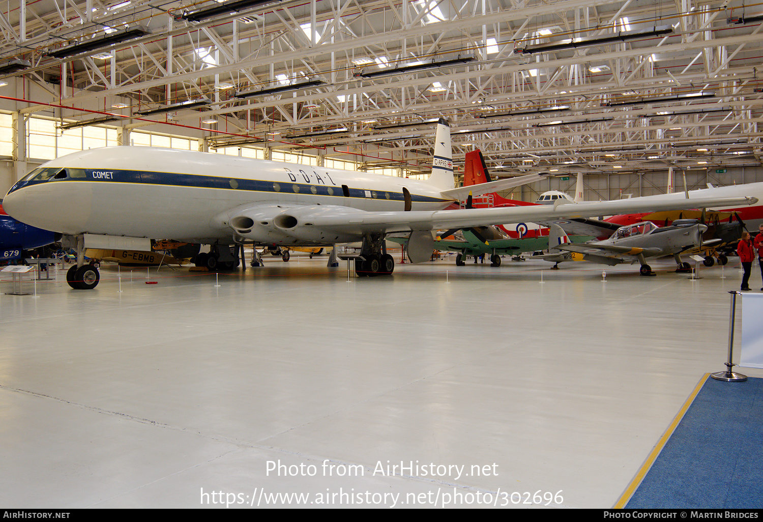 Aircraft Photo of G-APAS | De Havilland D.H. 106 Comet 1XB | BOAC - British Overseas Airways Corporation | AirHistory.net #302696