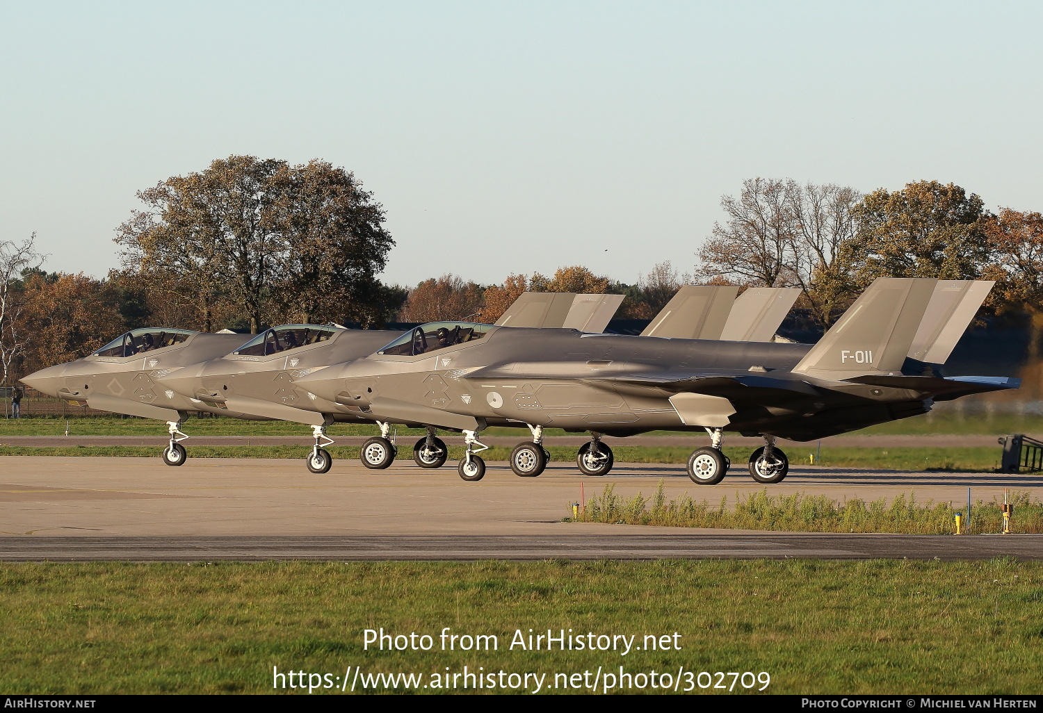 Aircraft Photo of F-011 | Lockheed Martin F-35A Lightning II | Netherlands - Air Force | AirHistory.net #302709