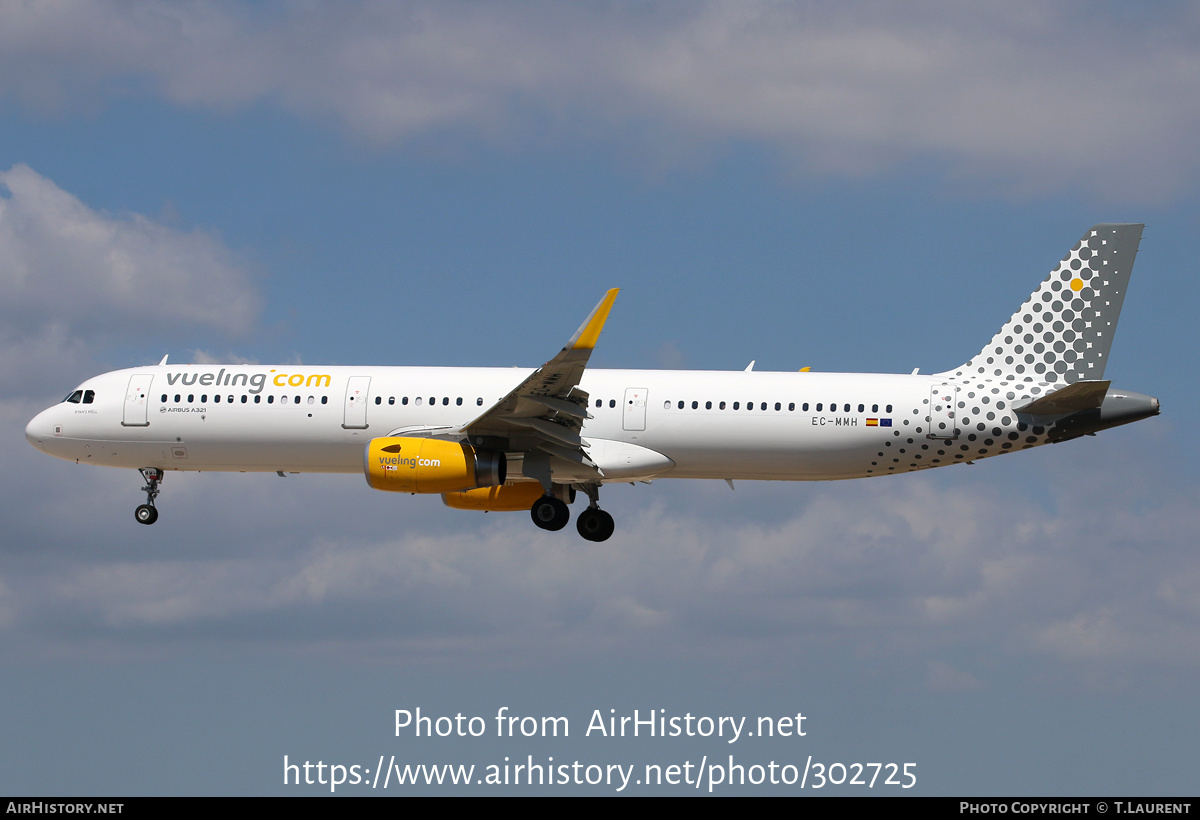 Aircraft Photo of EC-MMH | Airbus A321-231 | Vueling Airlines | AirHistory.net #302725