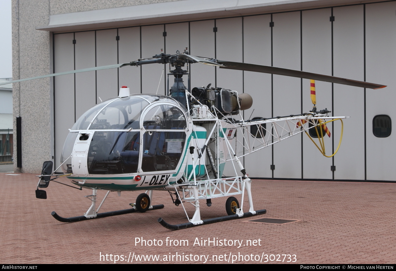 Aircraft Photo of I-OLEY | Aerospatiale SA-315B Lama | Airgreen | AirHistory.net #302733