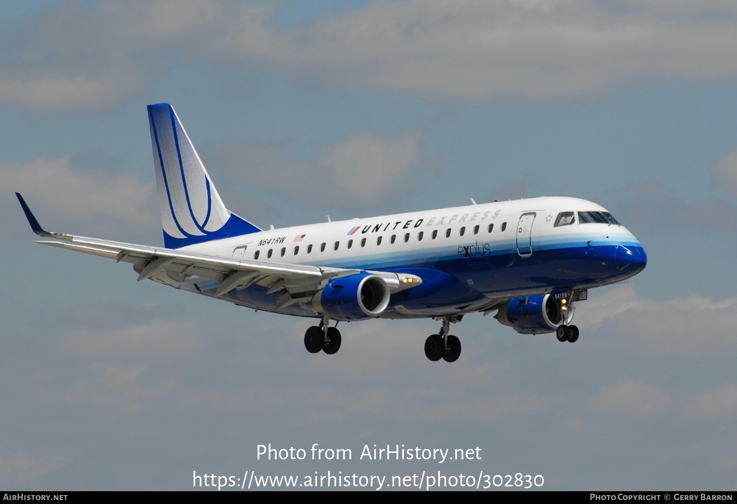 Aircraft Photo of N641RW | Embraer 170SE (ERJ-170-100SE) | United Express | AirHistory.net #302830