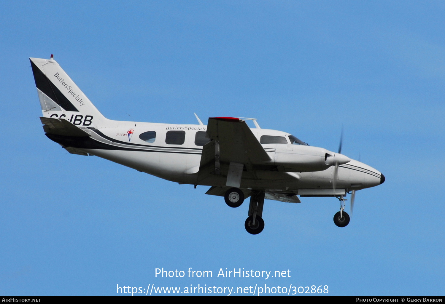 Aircraft Photo of C6-JBB | Piper PA-31-310 Navajo | Butlers Speciality | AirHistory.net #302868