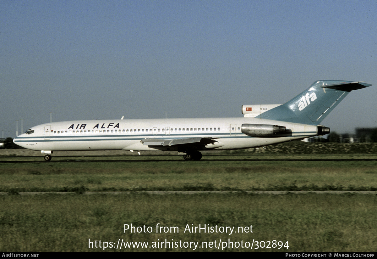 Aircraft Photo of TC-ALM | Boeing 727-230 | Air Alfa | AirHistory.net #302894