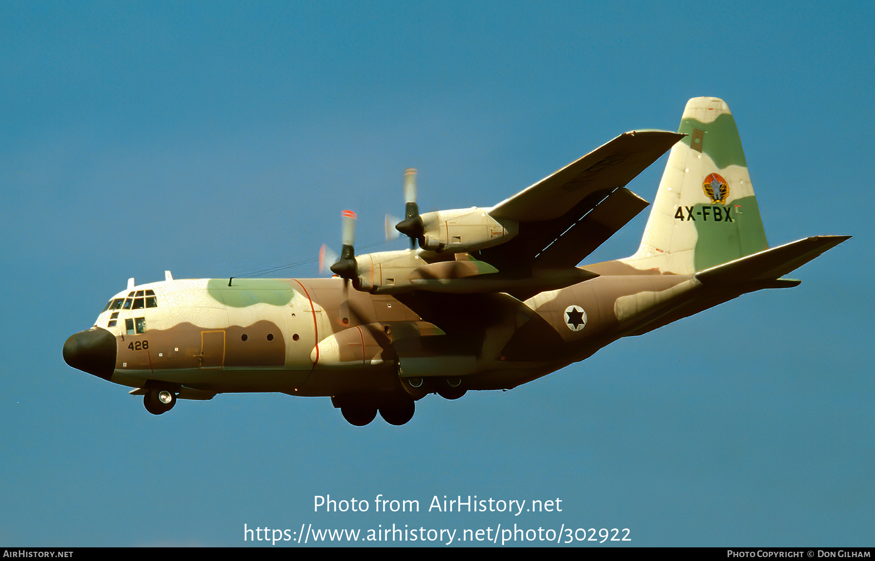 Aircraft Photo of 428 / 4X-FBX | Lockheed C-130H Hercules (L-382) (Karnaf) | Israel - Air Force | AirHistory.net #302922