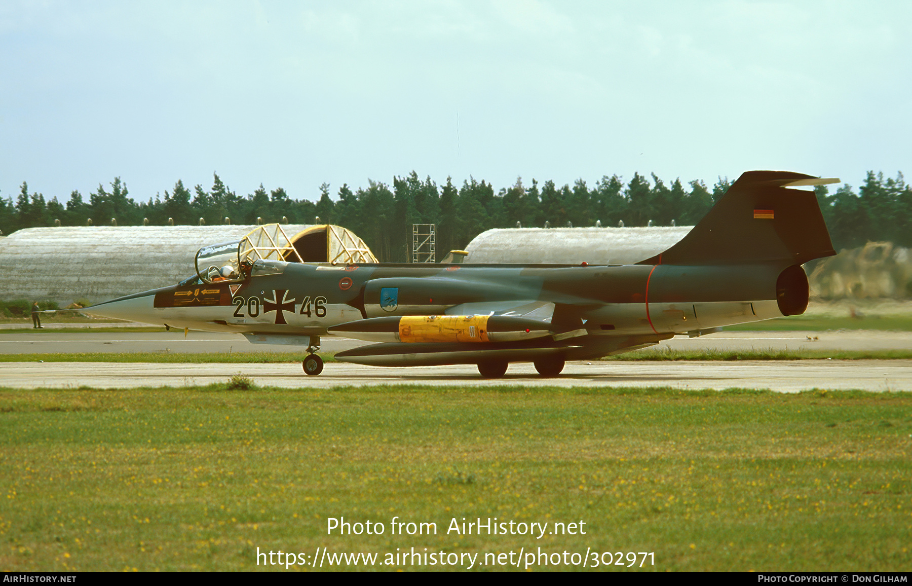 Aircraft Photo of 2046 | Lockheed F-104G Starfighter | Germany - Air Force | AirHistory.net #302971