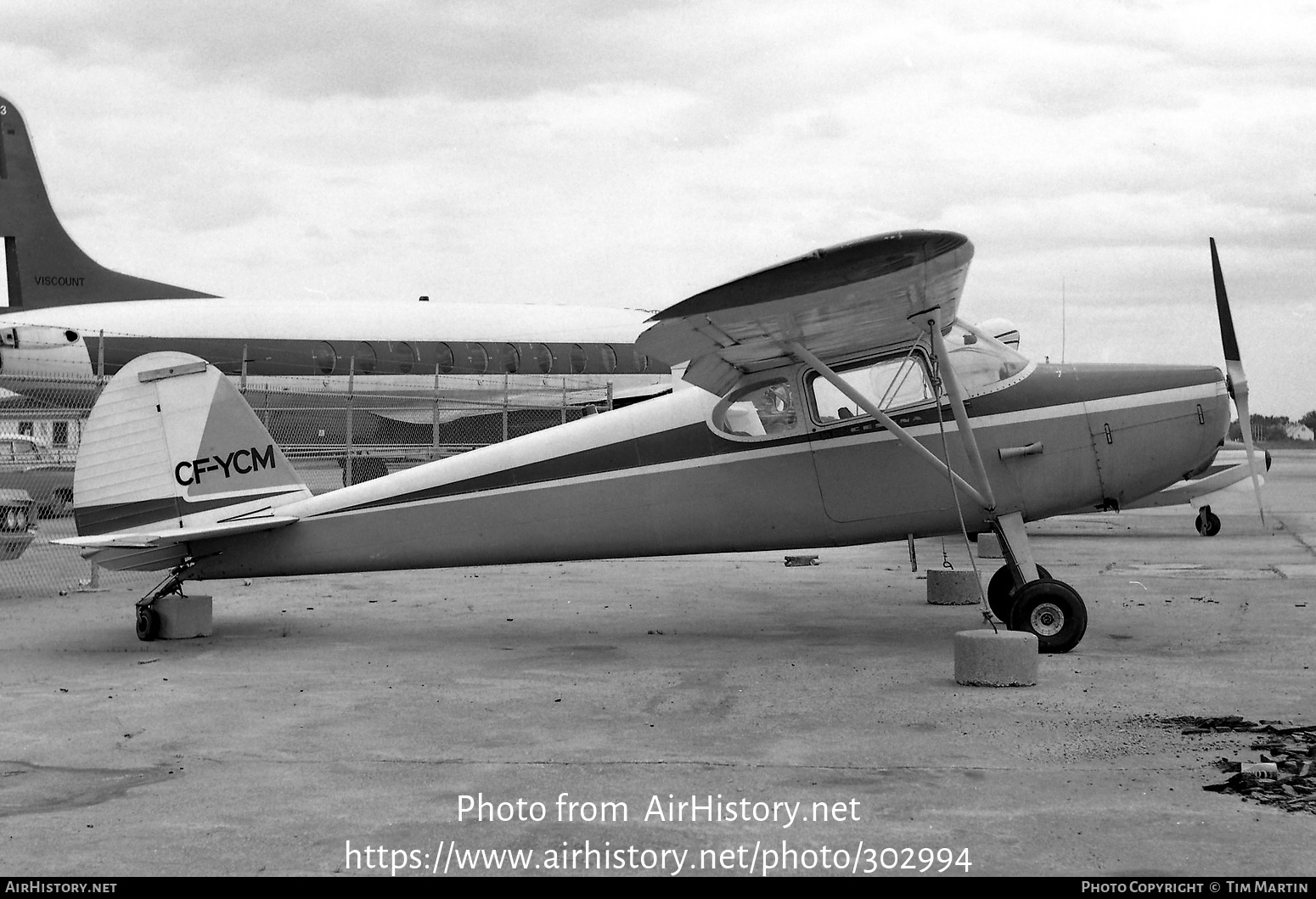 Aircraft Photo of CF-YCM | Cessna 170 | AirHistory.net #302994