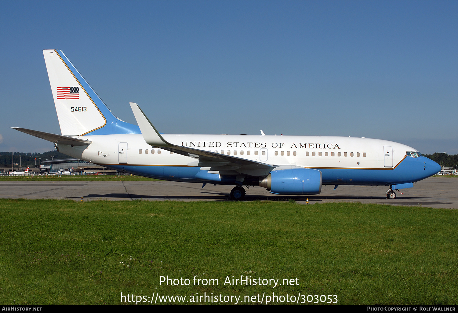 Aircraft Photo of 05-4613 / 54613 | Boeing C-40C | USA - Air Force | AirHistory.net #303053