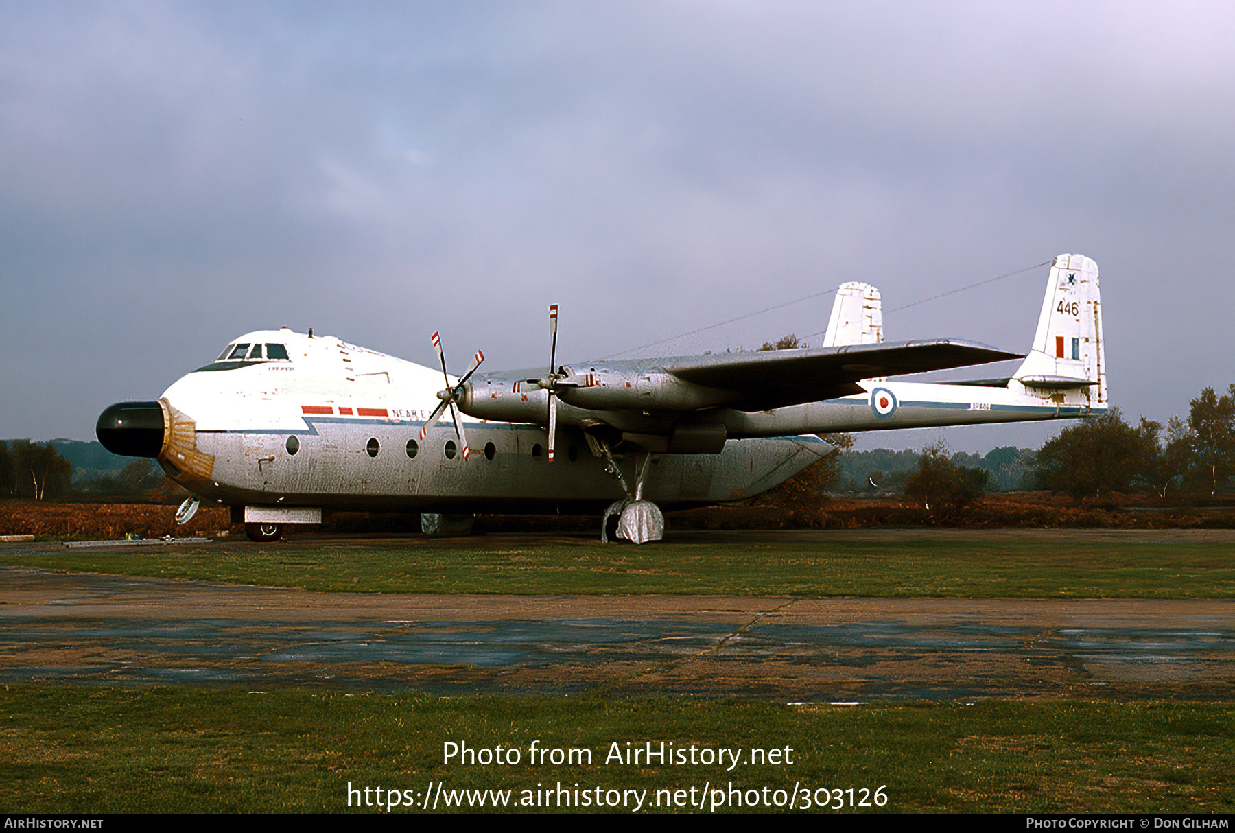 Aircraft Photo of XP446 | Armstrong Whitworth AW-660 Argosy C.1 | UK - Air Force | AirHistory.net #303126