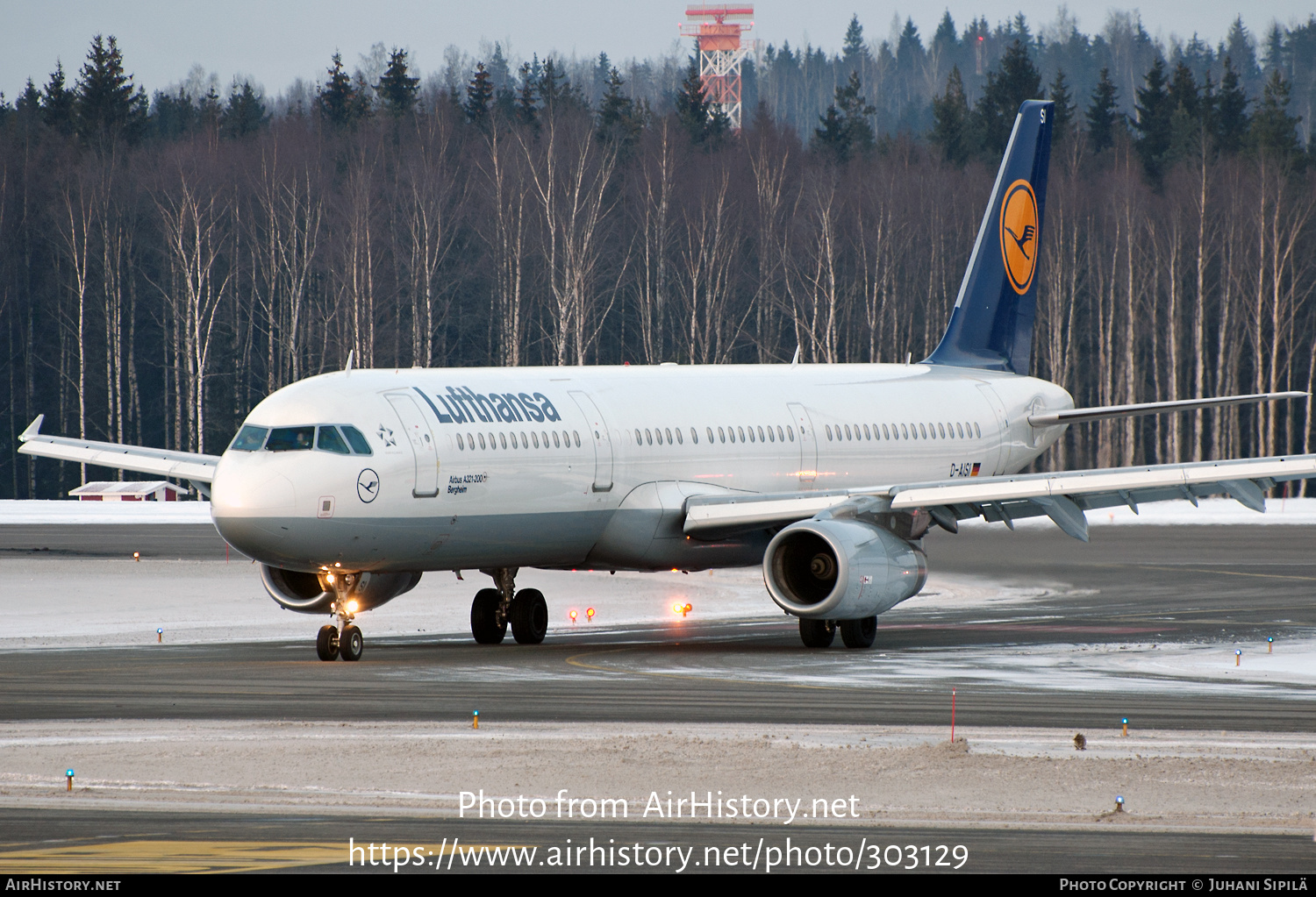 Aircraft Photo of D-AISI | Airbus A321-231 | Lufthansa | AirHistory.net #303129