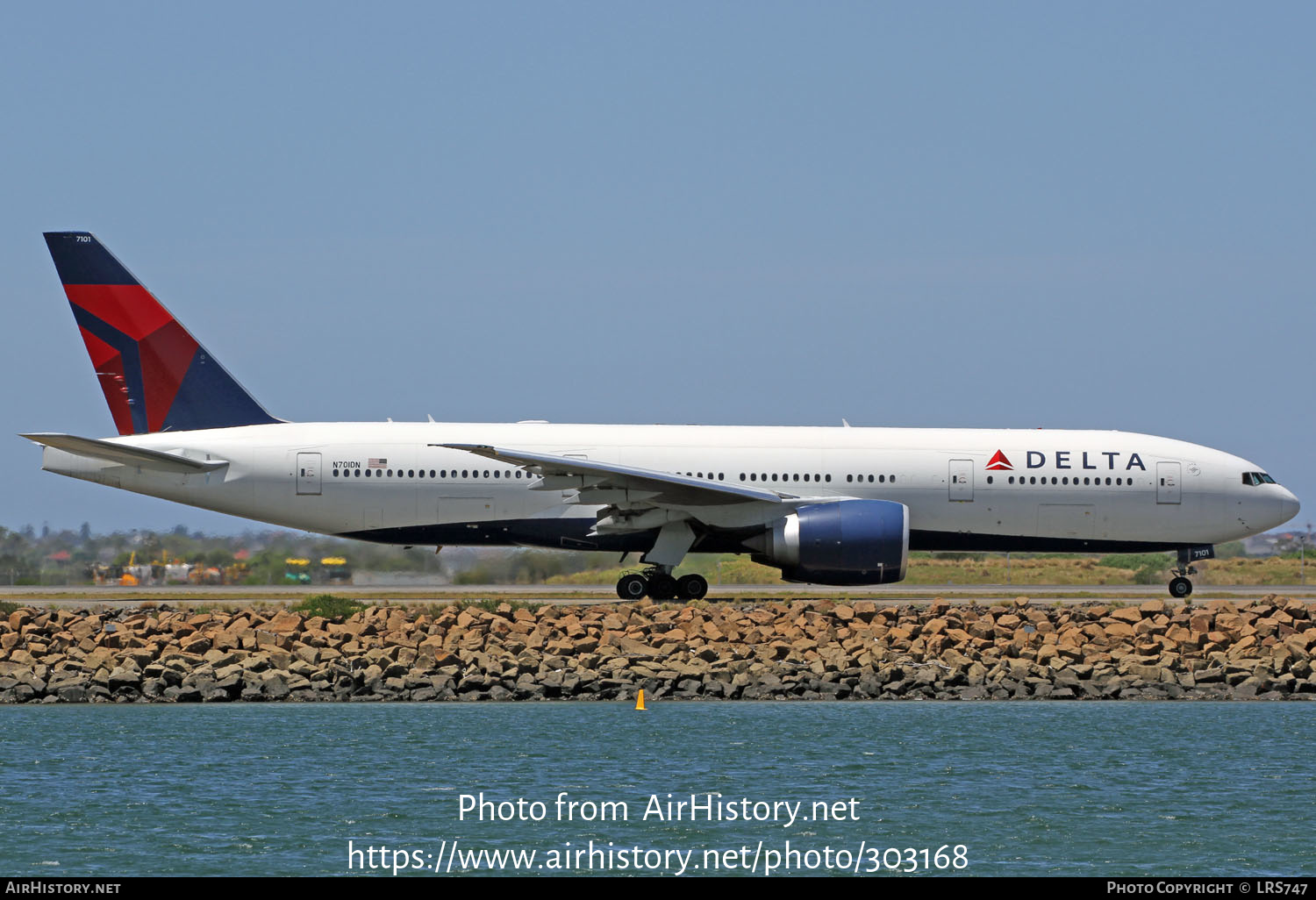 Aircraft Photo of N701DN | Boeing 777-232/LR | Delta Air Lines | AirHistory.net #303168