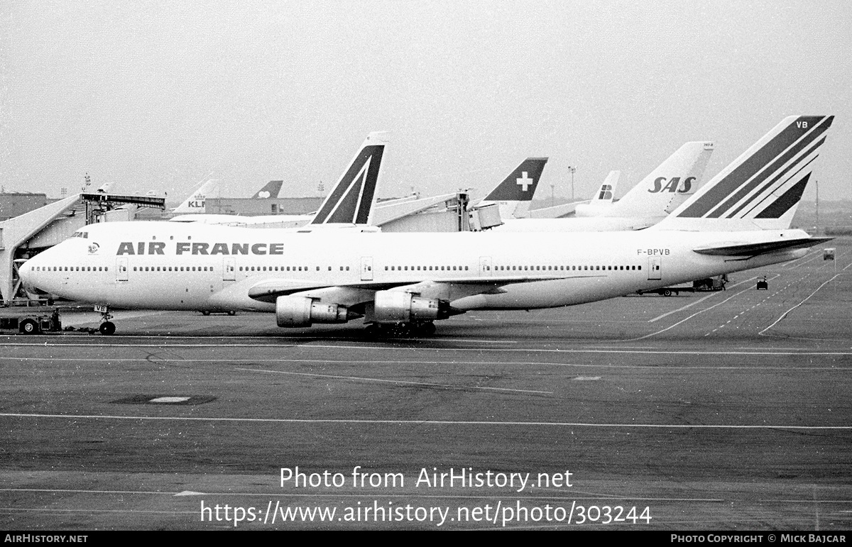 Aircraft Photo of F-BPVB | Boeing 747-128 | Air France | AirHistory.net #303244