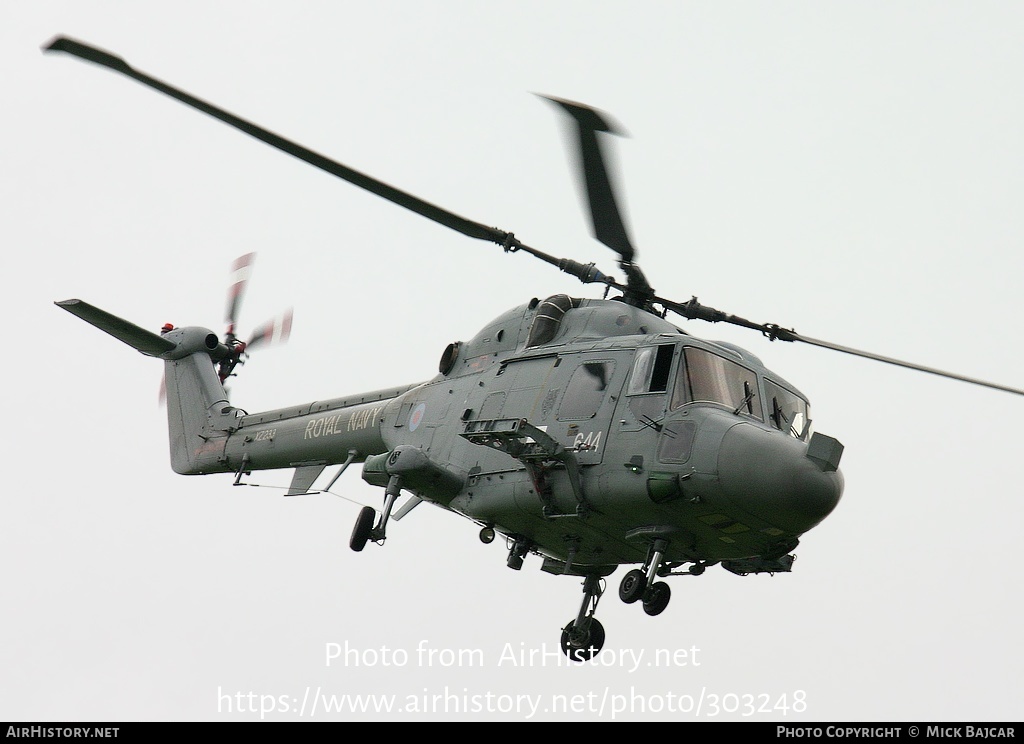 Aircraft Photo of XZ233 | Westland WG-13 Lynx HAS3S | UK - Navy | AirHistory.net #303248