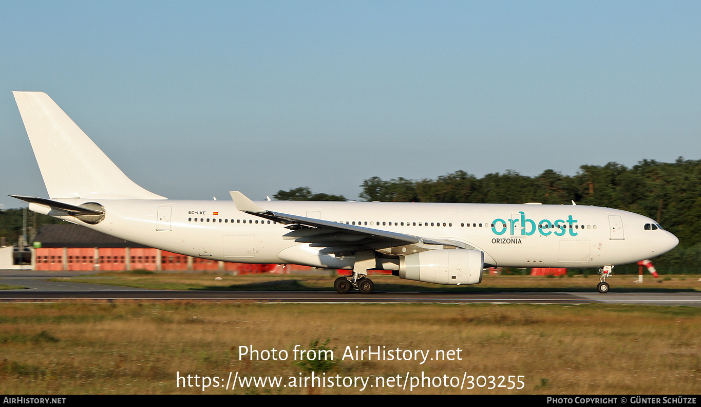 Aircraft Photo of EC-LKE | Airbus A330-243 | Orbest Orizonia Airlines | AirHistory.net #303255