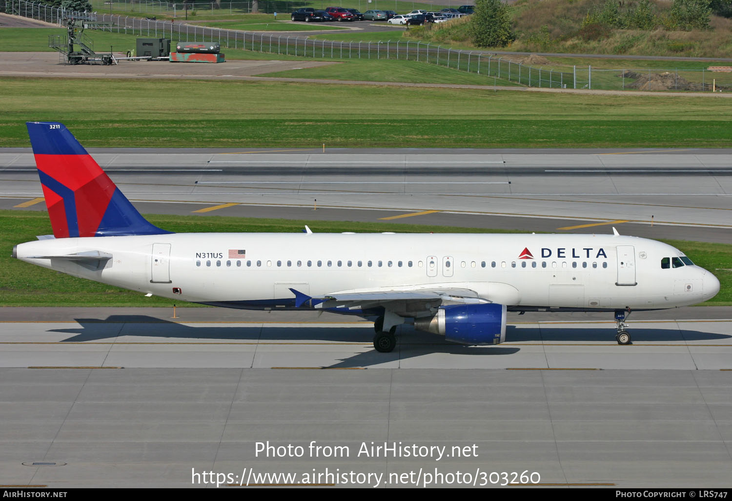 Aircraft Photo of N311US | Airbus A320-211 | Delta Air Lines | AirHistory.net #303260