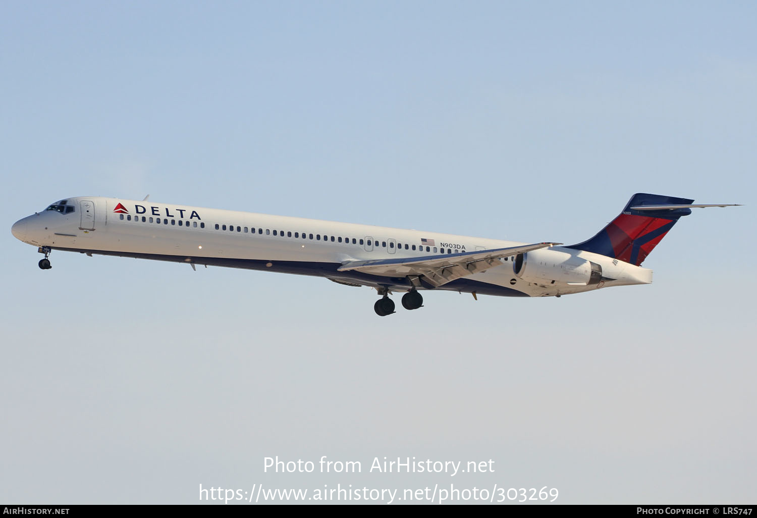 Aircraft Photo of N903DA | McDonnell Douglas MD-90-30 | Delta Air Lines | AirHistory.net #303269