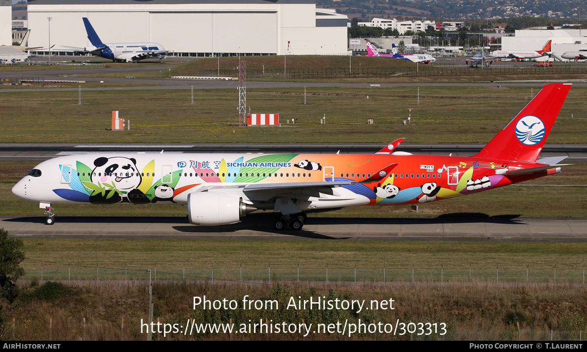 Aircraft Photo of F-WZFK | Airbus A350-941 | Sichuan Airlines | AirHistory.net #303313