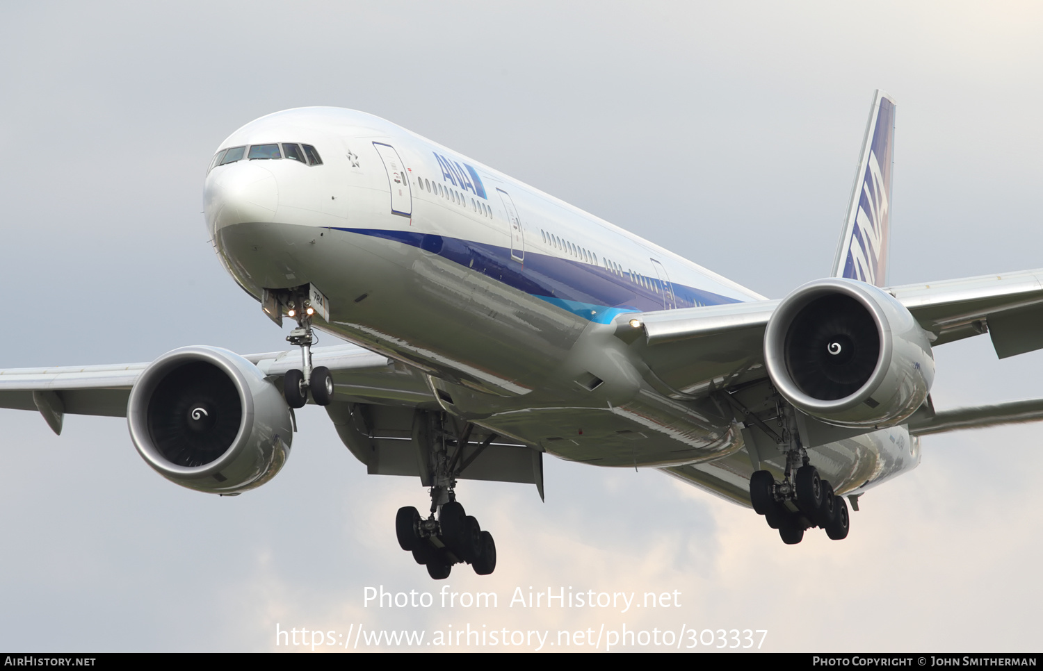 Aircraft Photo of JA784A | Boeing 777-381/ER | All Nippon Airways - ANA | AirHistory.net #303337