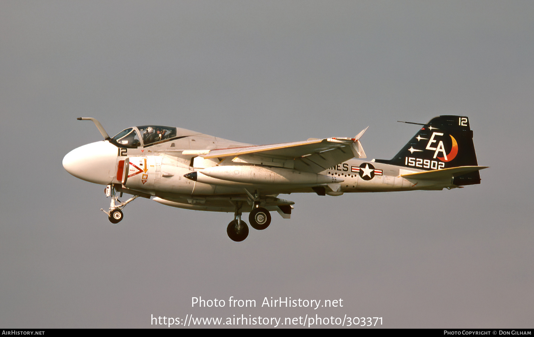 Aircraft Photo of 152902 | Grumman A-6E Intruder (G-128) | USA - Marines | AirHistory.net #303371