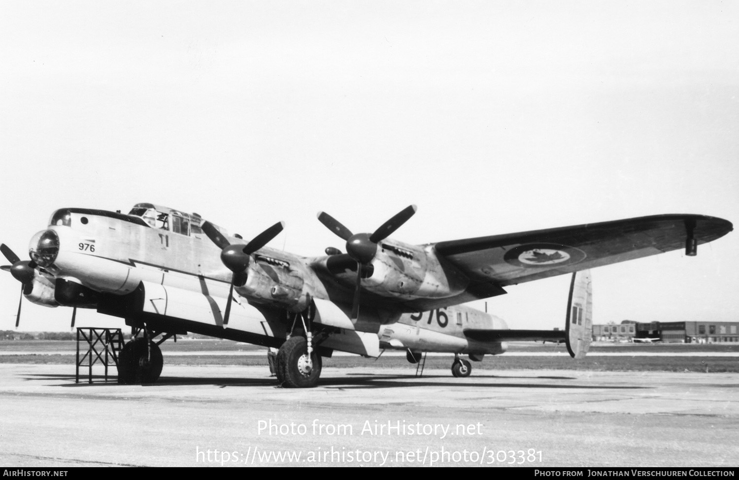 Aircraft Photo of KB976 | Avro 683 Lancaster Mk10AR | Canada - Air Force | AirHistory.net #303381