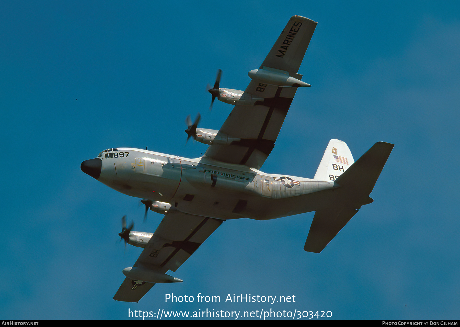 Aircraft Photo of 148897 / 8897 | Lockheed KC-130F Hercules | USA - Marines | AirHistory.net #303420