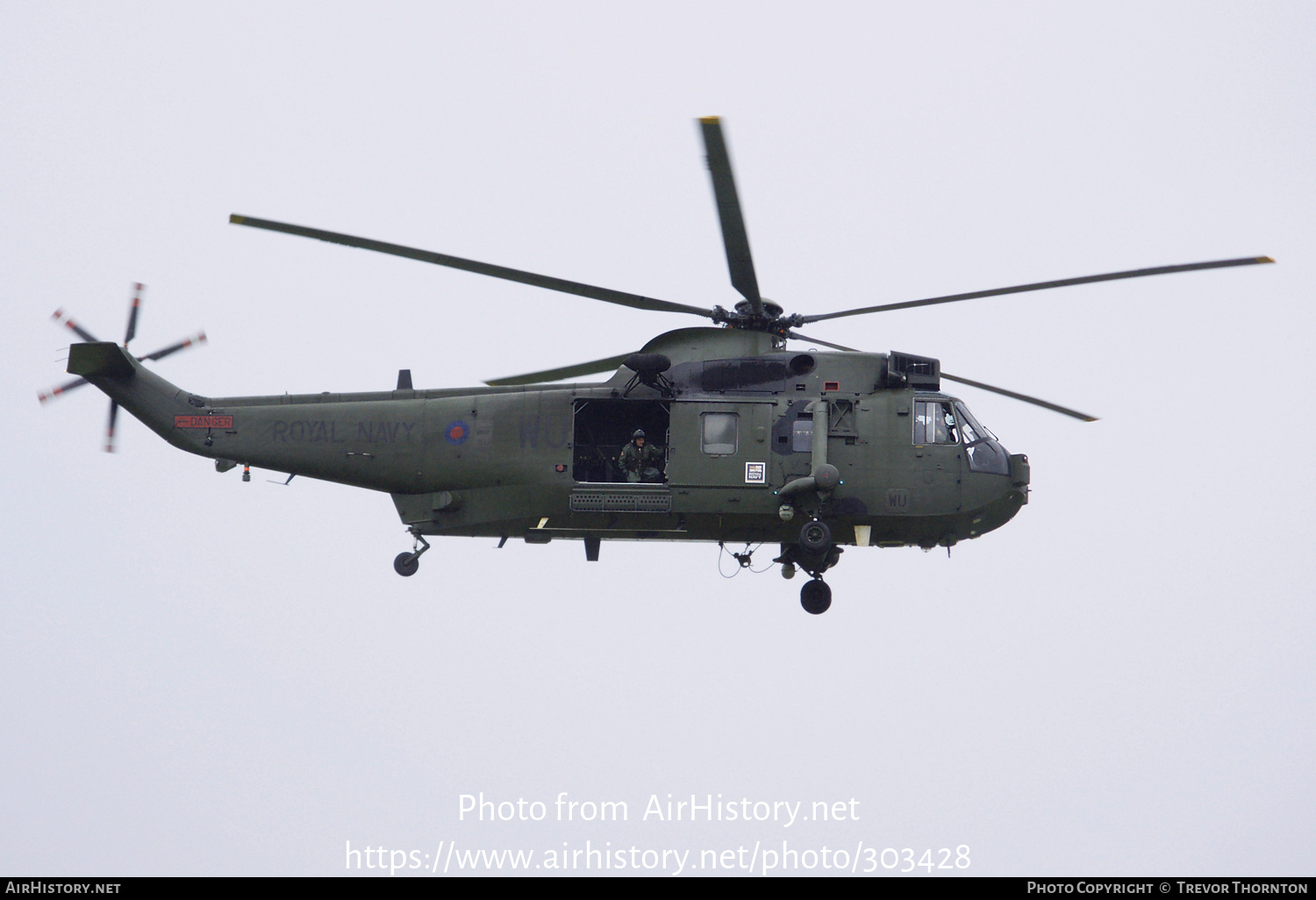 Aircraft Photo of ZD476 | Westland WS-61 Sea King HC4 | UK - Navy | AirHistory.net #303428