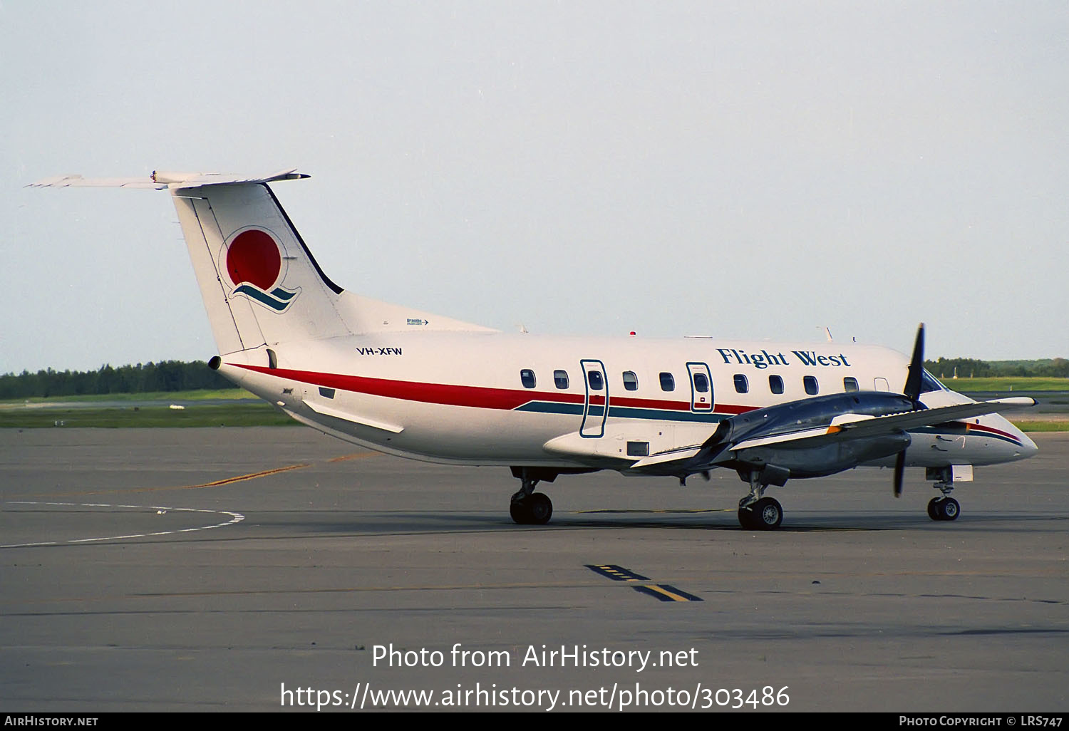 Aircraft Photo of VH-XFW | Embraer EMB-120RT Brasilia | Flight West Airlines | AirHistory.net #303486