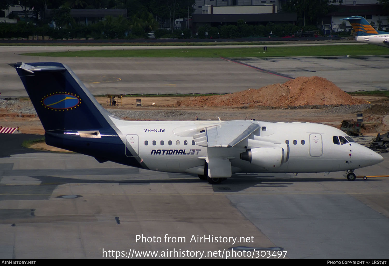 Aircraft Photo of VH-NJW | British Aerospace Avro 146-RJ70 | National Jet Systems | AirHistory.net #303497