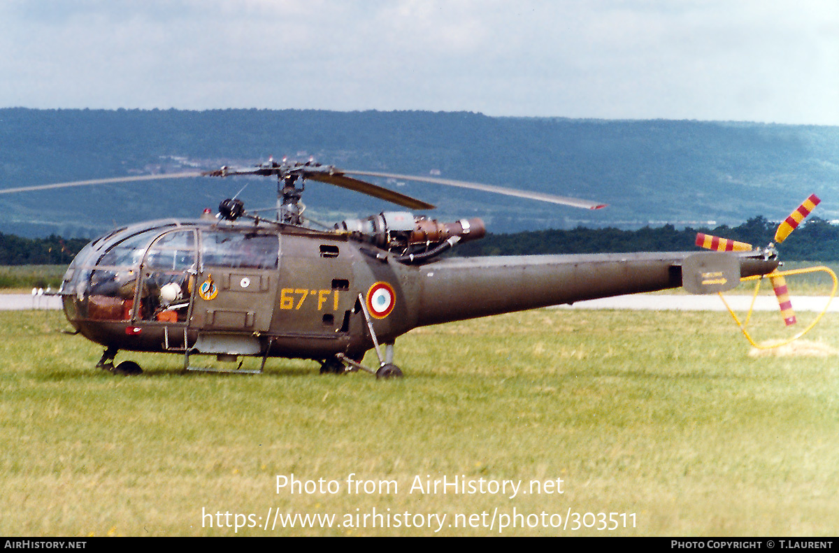 Aircraft Photo of 2096 | Aerospatiale SA-319B Alouette III | France - Air Force | AirHistory.net #303511