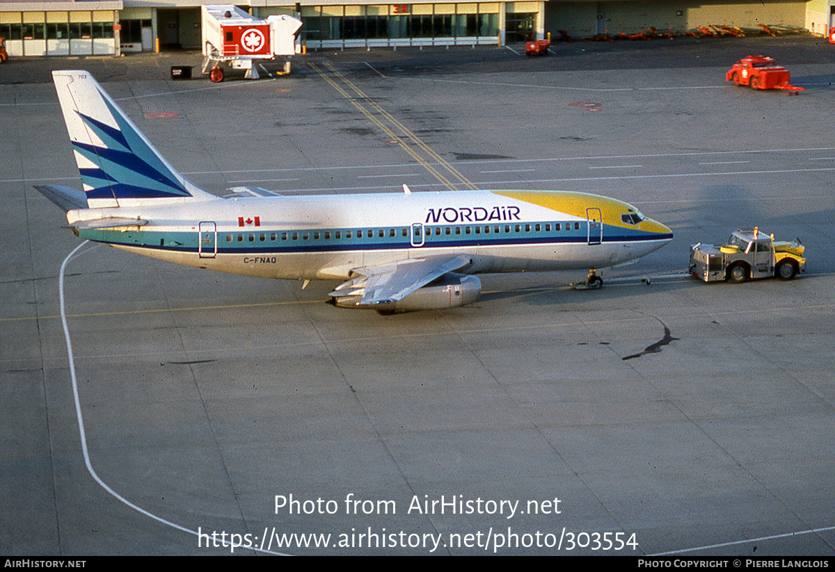 Aircraft Photo of C-FNAQ | Boeing 737-242C | Nordair | AirHistory.net #303554