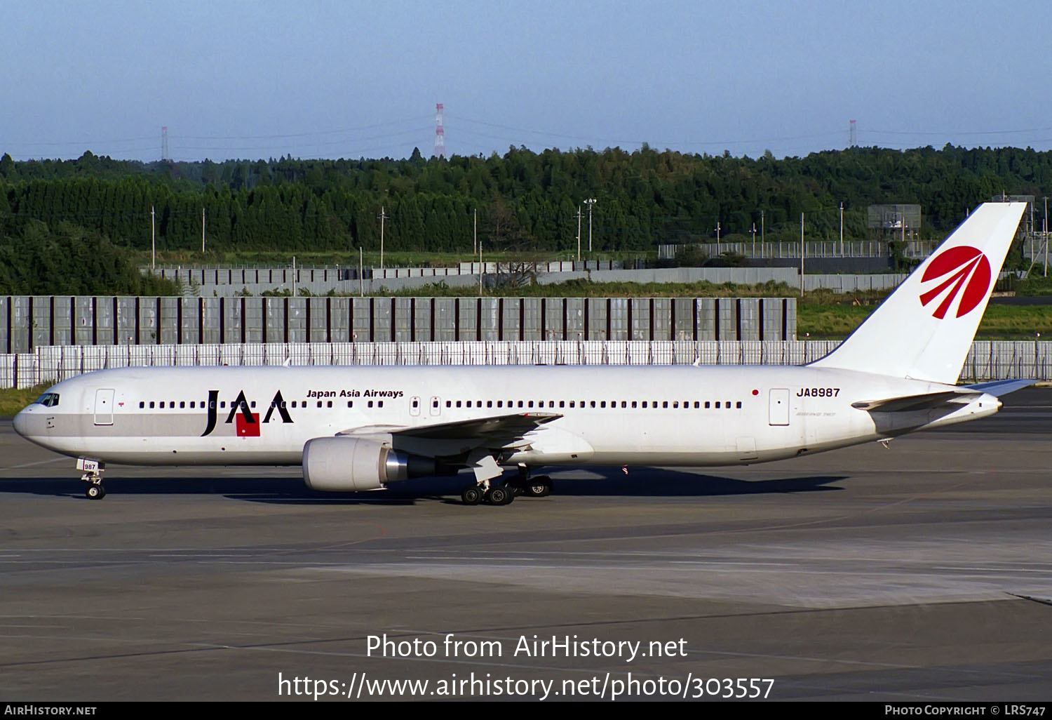 Aircraft Photo of JA8987 | Boeing 767-346 | Japan Asia Airways - JAA | AirHistory.net #303557