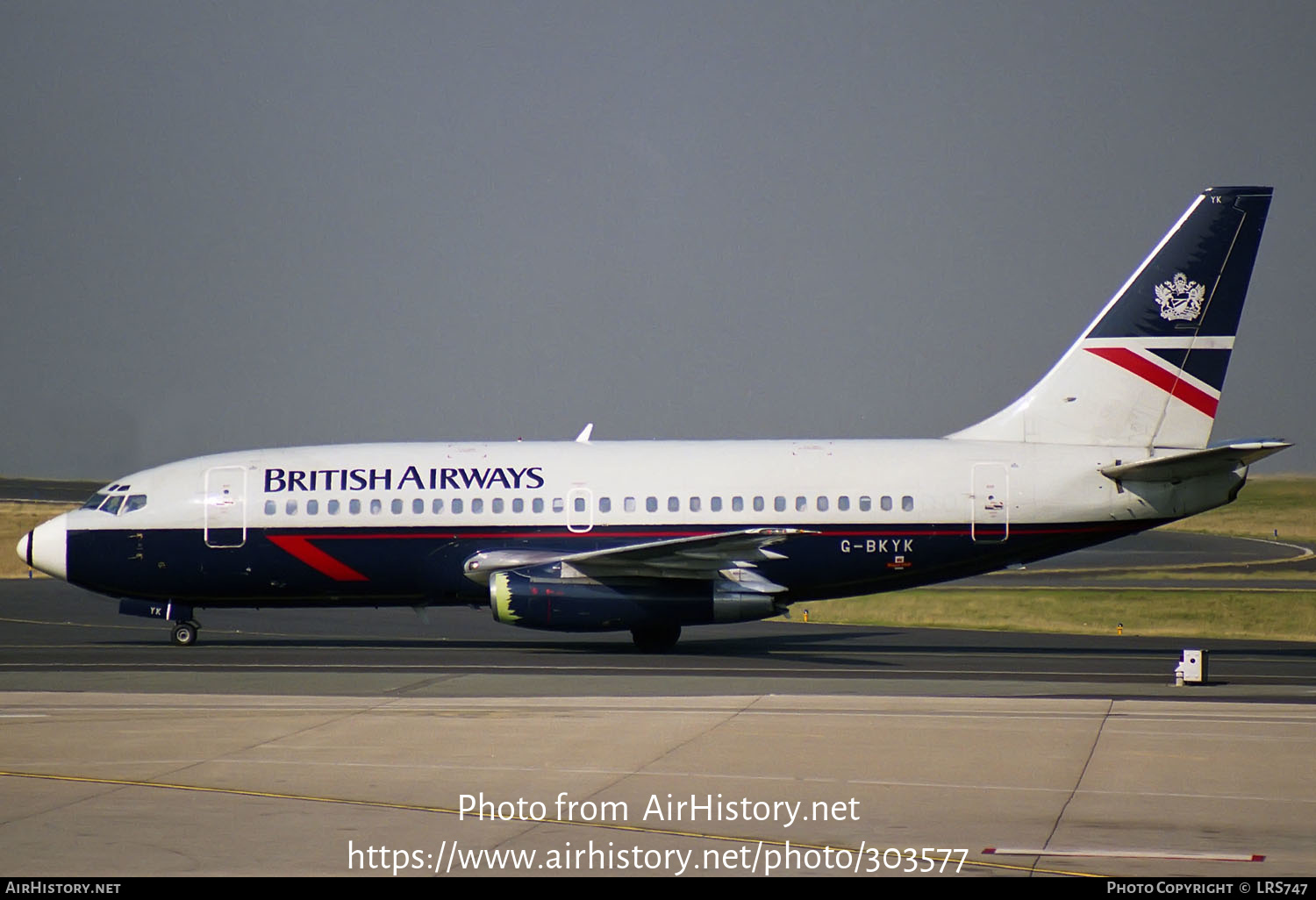 Aircraft Photo of G-BKYK | Boeing 737-236/Adv | British Airways | AirHistory.net #303577