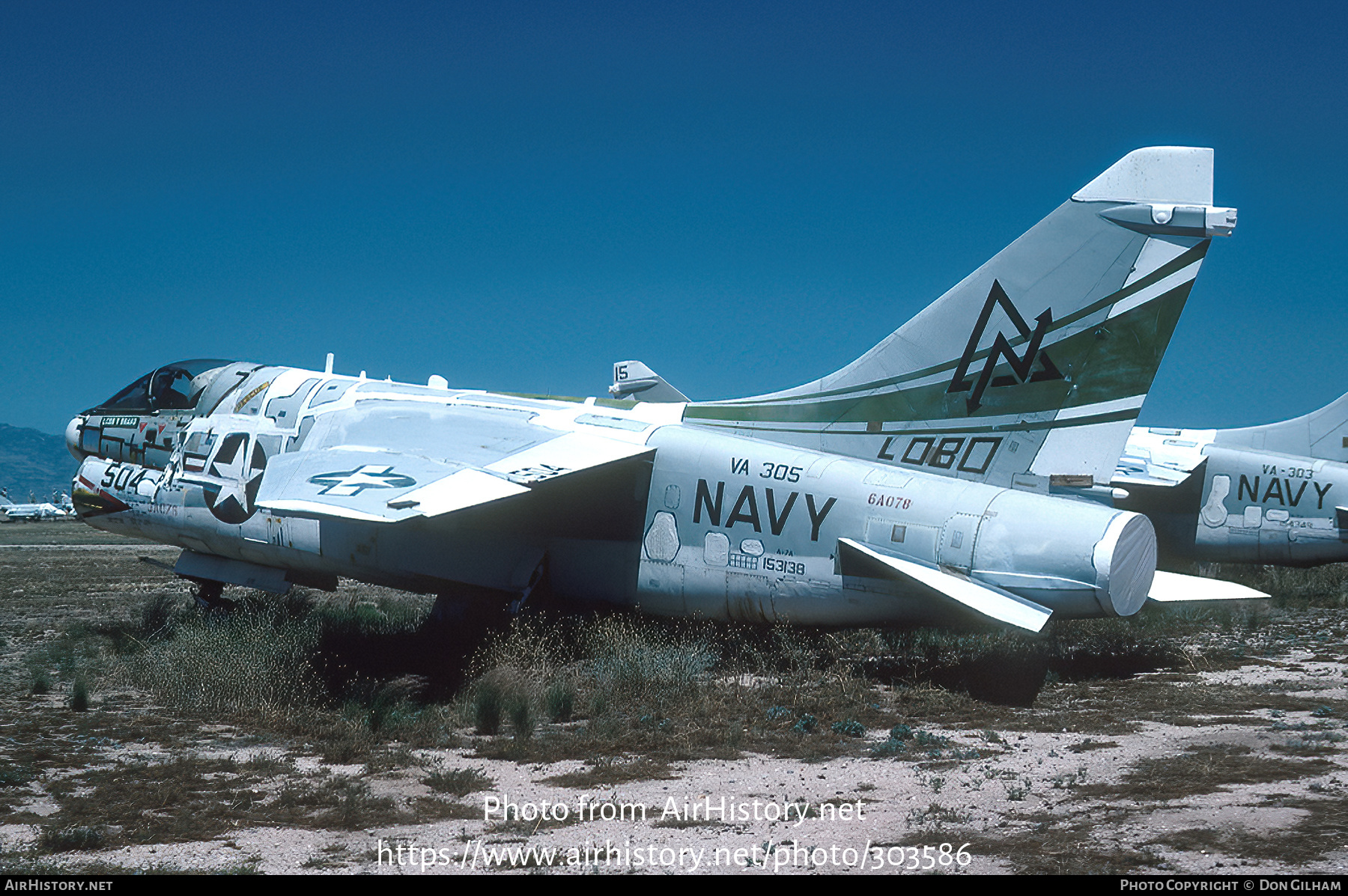 Aircraft Photo of 153138 | LTV A-7A Corsair II | USA - Navy | AirHistory.net #303586