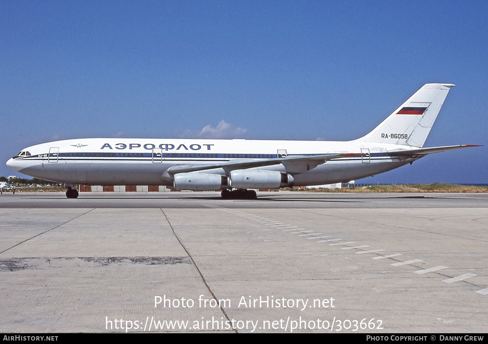 Aircraft Photo of RA-86058 | Ilyushin Il-86 | Aeroflot | AirHistory.net #303662