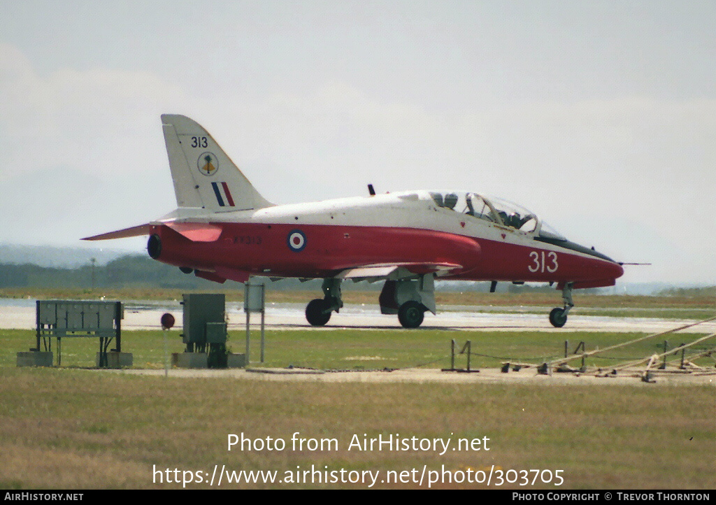 Aircraft Photo of XX313 | British Aerospace Hawk T1 | UK - Air Force | AirHistory.net #303705