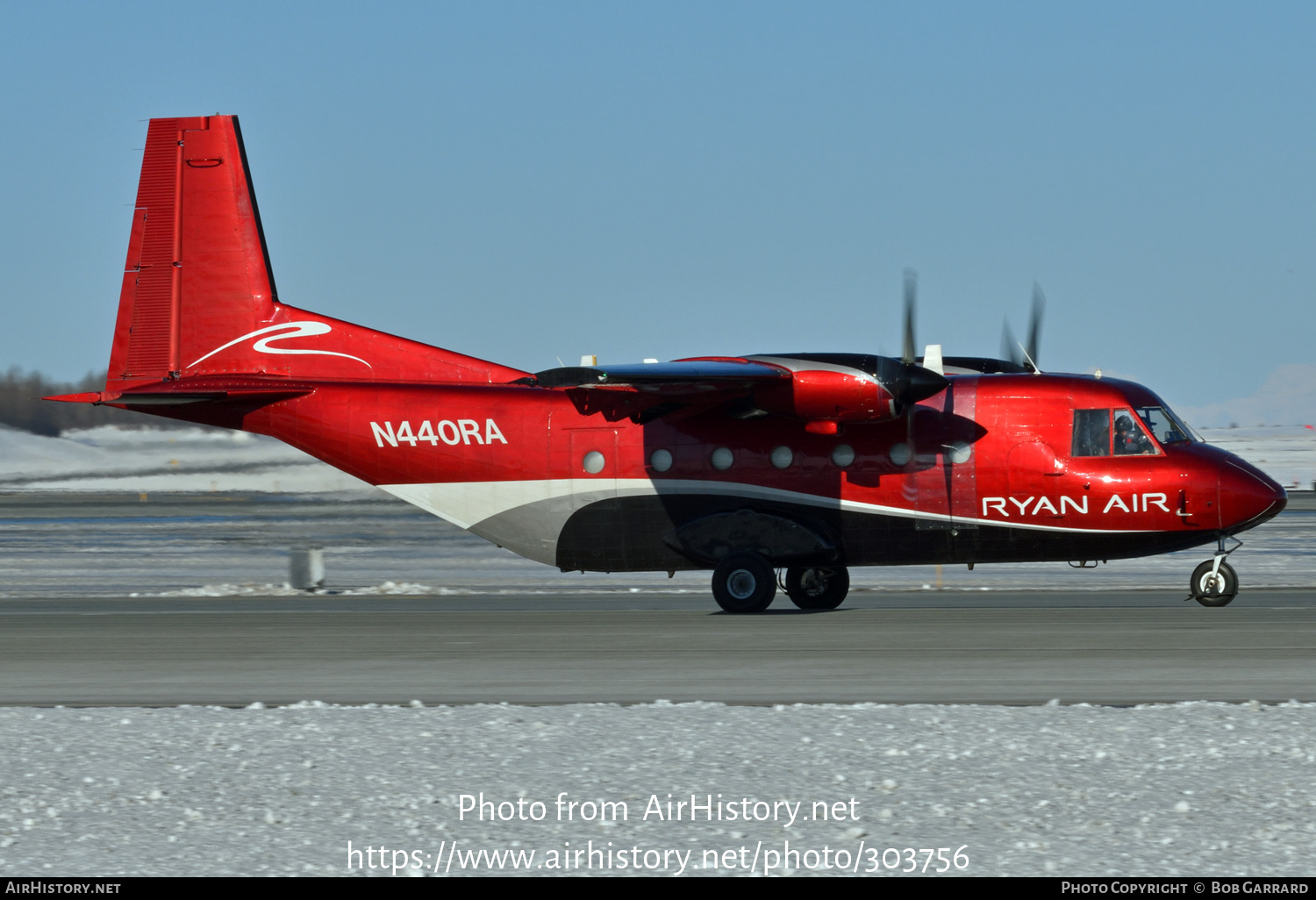 Aircraft Photo of N440RA | CASA C-212-200 Aviocar | Ryan Air | AirHistory.net #303756