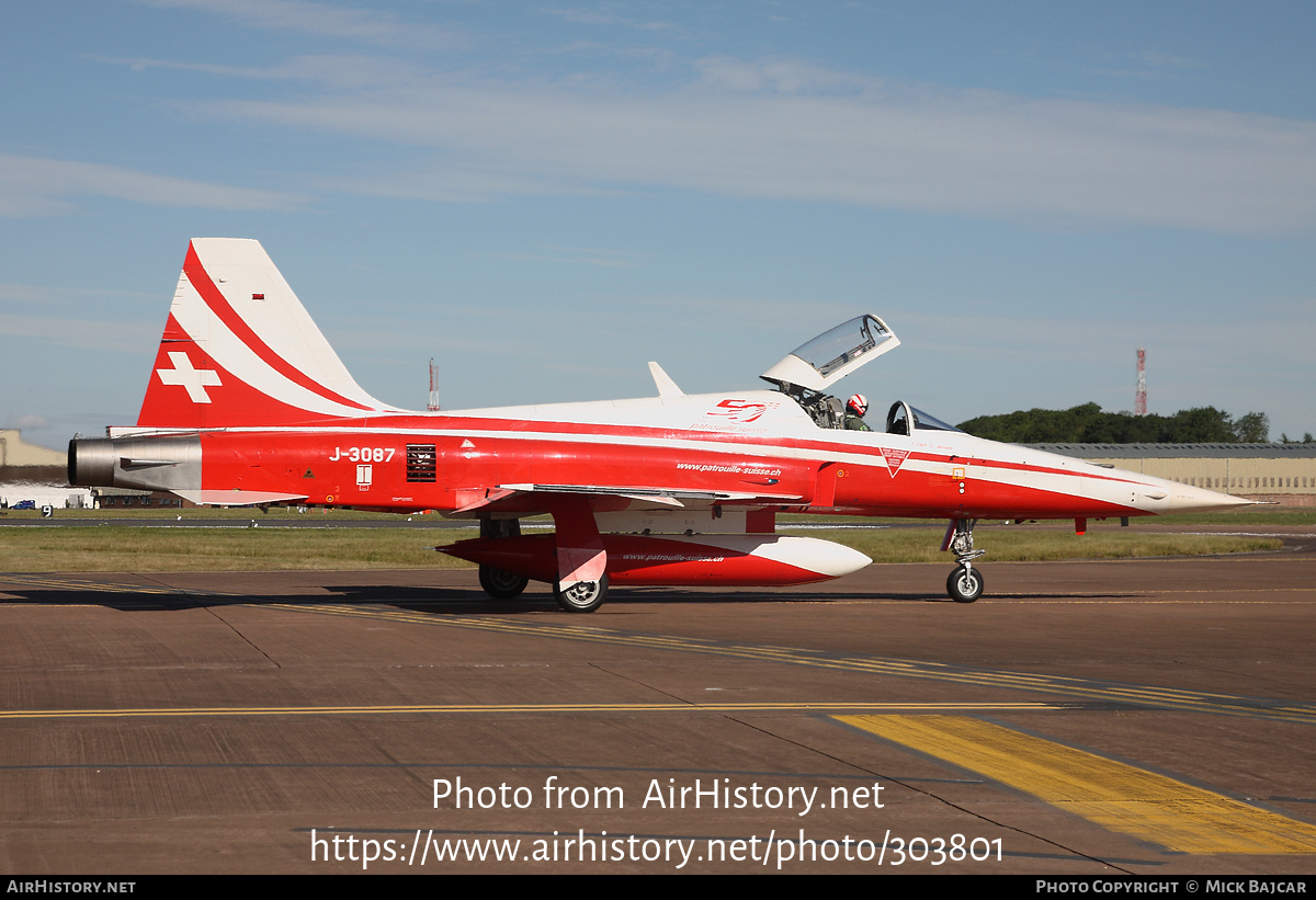 Aircraft Photo of J-3087 | Northrop F-5E Tiger II | Switzerland - Air Force | AirHistory.net #303801