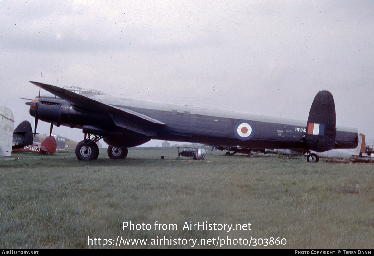 Aircraft Photo of RF342 / G-APRJ | Avro 694 Lincoln B.2 | UK - Air Force | AirHistory.net #303860