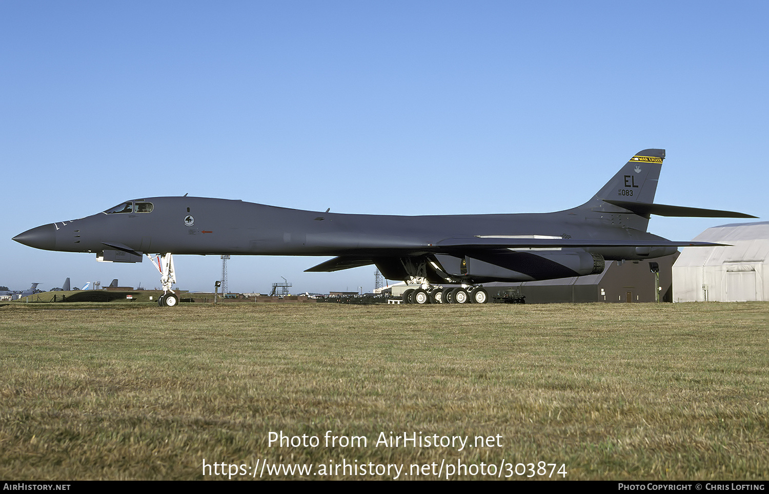 Aircraft Photo of 85-0083 / AF85-083 | Rockwell B-1B Lancer | USA - Air Force | AirHistory.net #303874