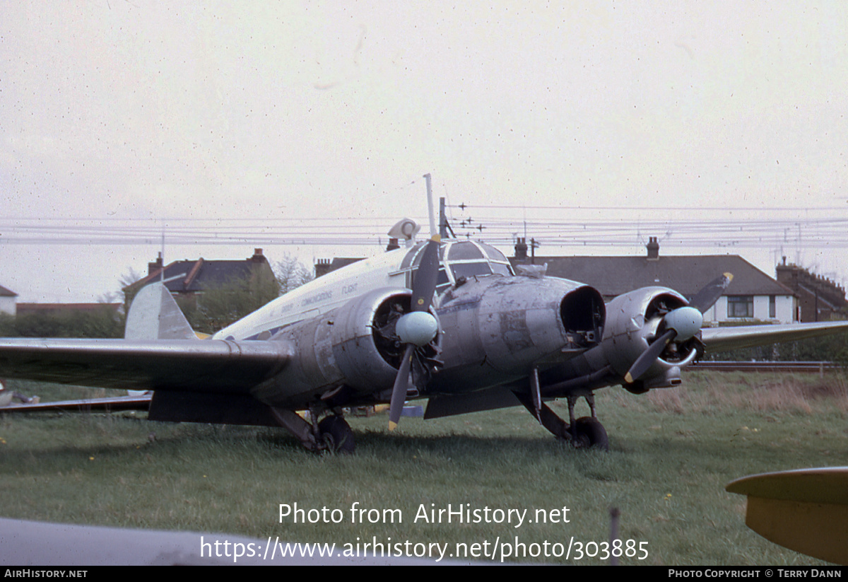 Aircraft Photo of TX211 / G-AVHU | Avro 652A Anson C19/2 | UK - Air Force | AirHistory.net #303885