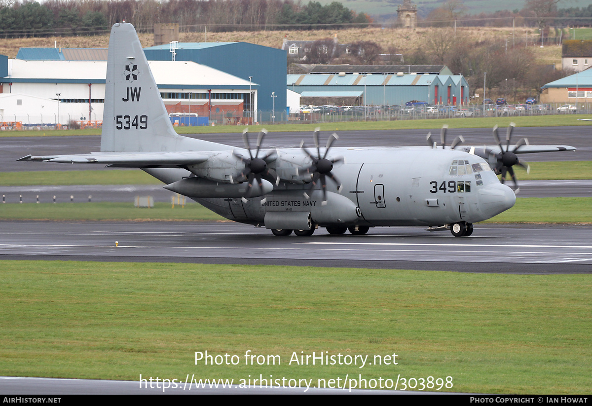 Aircraft Photo of 165349 / 5349 | Lockheed Martin C-130T Hercules (L-382) | USA - Navy | AirHistory.net #303898