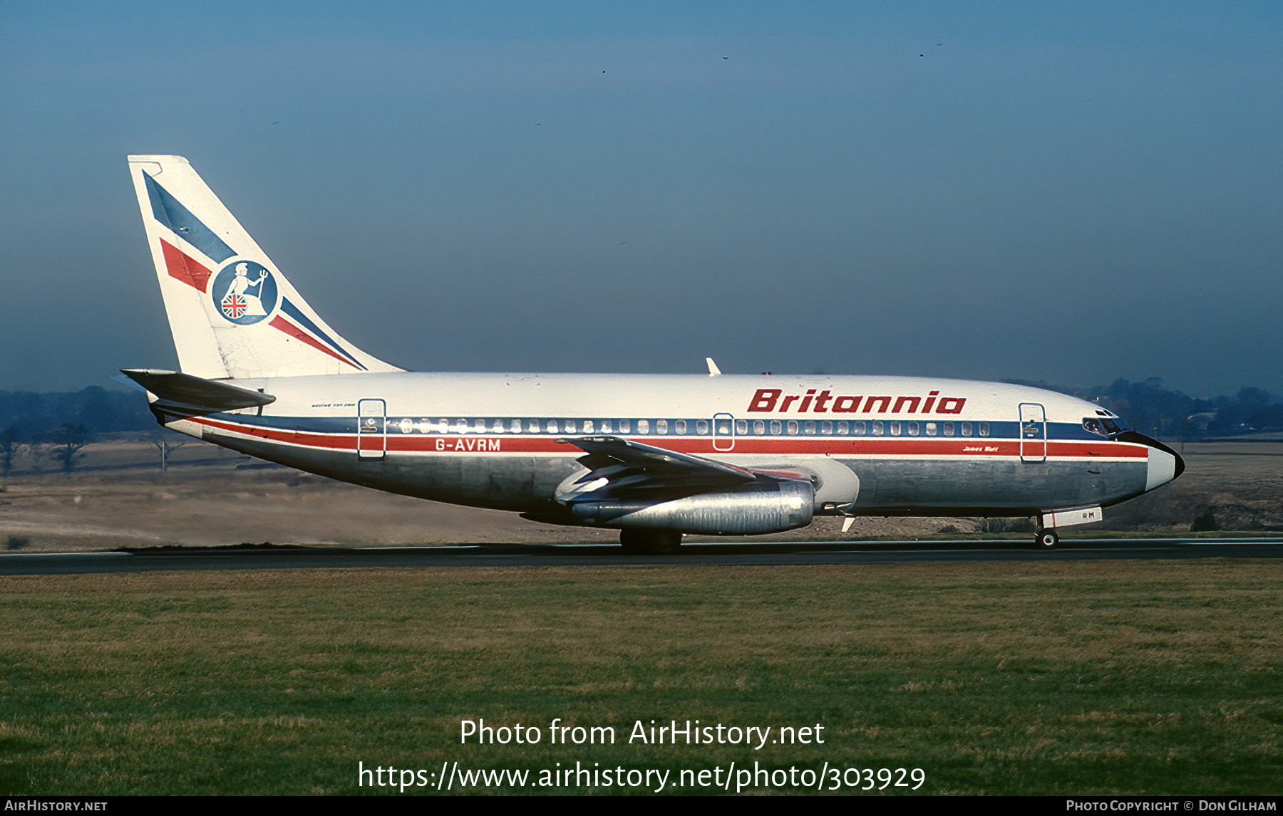 Aircraft Photo of G-AVRM | Boeing 737-204 | Britannia Airways | AirHistory.net #303929