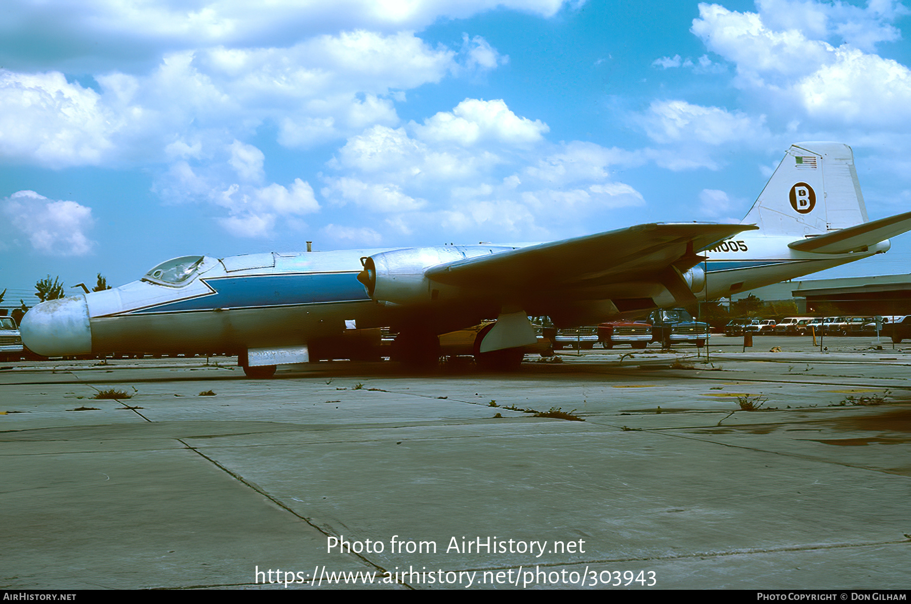 Aircraft Photo of N1005 | Martin WB-57A Canberra | George T Baker Aviation School | AirHistory.net #303943