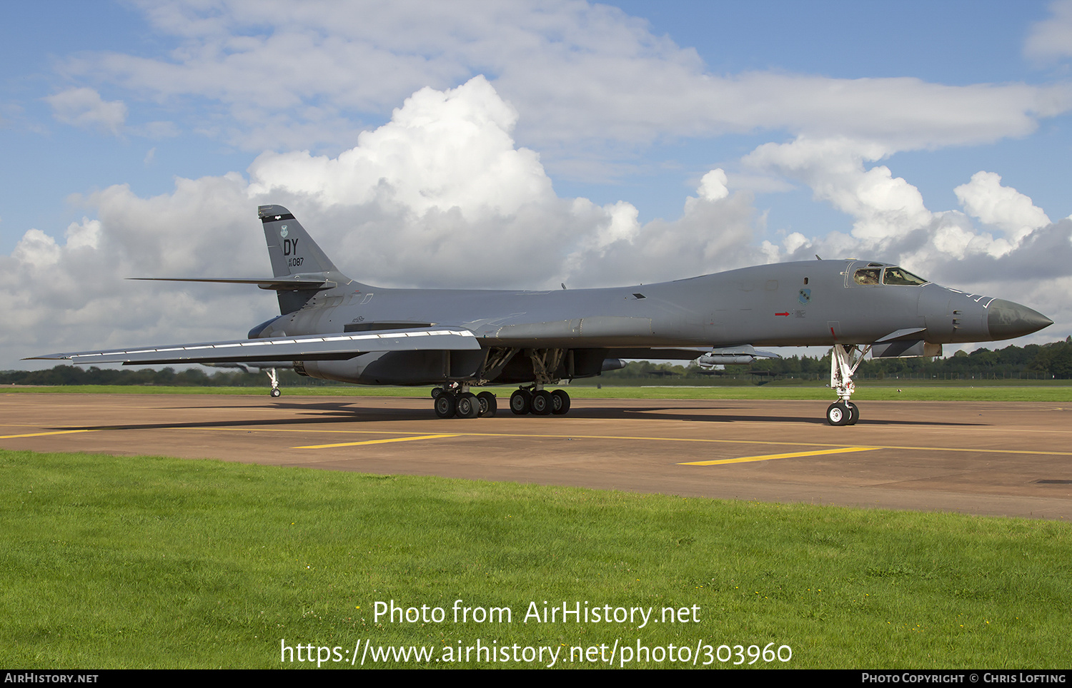 Aircraft Photo of 85-0087 / AF85 087 | Rockwell B-1B Lancer | USA - Air Force | AirHistory.net #303960